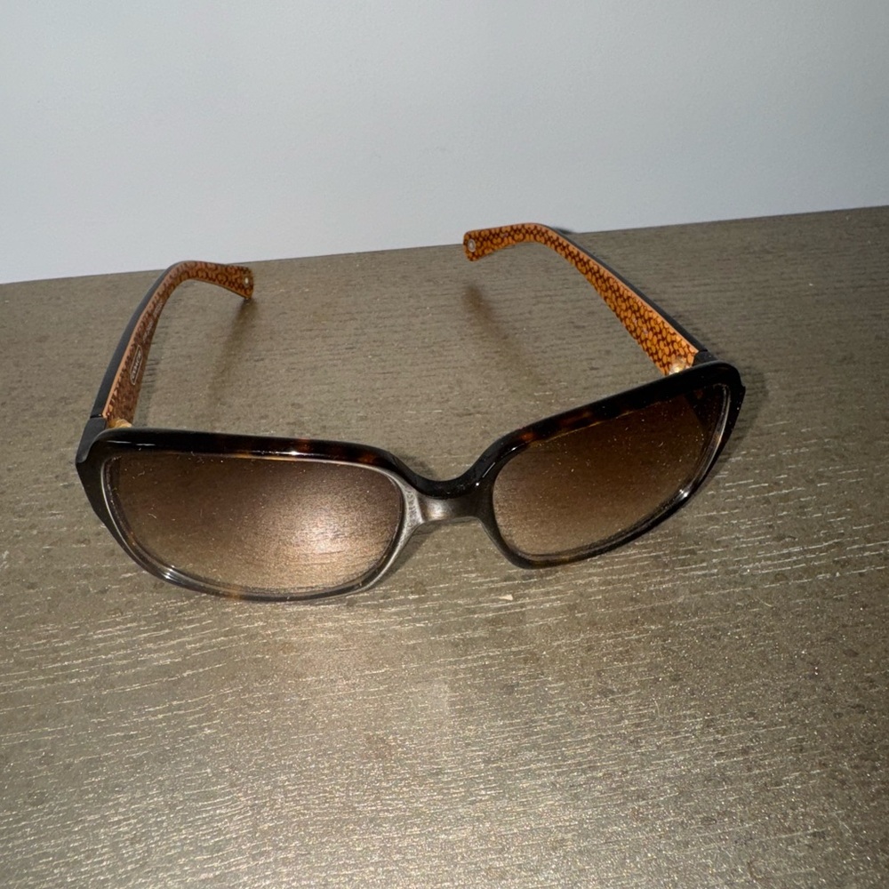 Coach Tortoise Shell Sunglasses